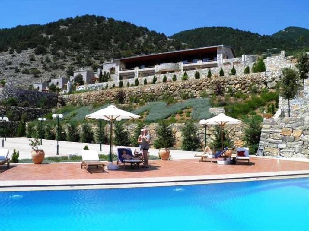 Lefkoritis Resort Askifou Sfakia Petrés Eksteriør billede